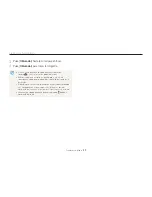 Предварительный просмотр 35 страницы Samsung TL500 (Spanish) Manual Del Usuario