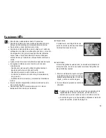 Предварительный просмотр 36 страницы Samsung TL90 (Spanish) Manual Del Usuario