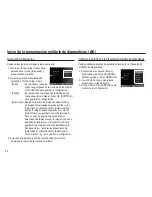 Предварительный просмотр 69 страницы Samsung TL90 (Spanish) Manual Del Usuario