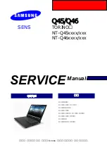 Samsung TORINO II NT-Q46 Series Service Manual preview