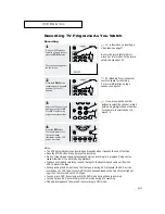 Preview for 81 page of Samsung TP29J10 Owner'S Instructions Manual