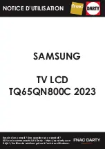 Preview for 1 page of Samsung TQ65QN800C User Manual