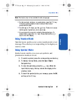 Предварительный просмотр 61 страницы Samsung Trace User Manual