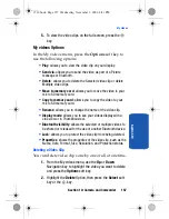 Preview for 161 page of Samsung Trace User Manual