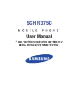 Preview for 1 page of Samsung TracFone SCH-R375C User Manual