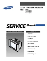 Preview for 1 page of Samsung TSL2795HFX/XAA Service Manual