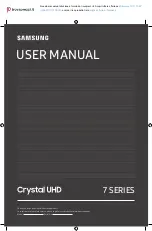 Samsung TU7170 User Manual preview