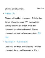 Предварительный просмотр 8 страницы Samsung TV E-Manual