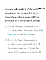 Предварительный просмотр 9 страницы Samsung TV E-Manual