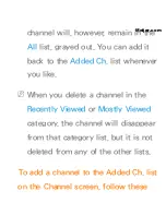 Предварительный просмотр 17 страницы Samsung TV E-Manual