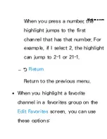 Предварительный просмотр 25 страницы Samsung TV E-Manual
