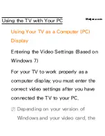 Предварительный просмотр 90 страницы Samsung TV E-Manual