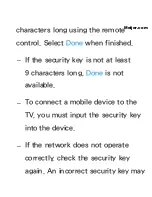 Предварительный просмотр 161 страницы Samsung TV E-Manual