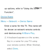 Предварительный просмотр 164 страницы Samsung TV E-Manual