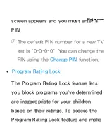 Предварительный просмотр 184 страницы Samsung TV E-Manual