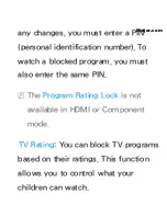 Предварительный просмотр 185 страницы Samsung TV E-Manual