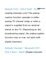 Предварительный просмотр 226 страницы Samsung TV E-Manual