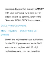 Предварительный просмотр 244 страницы Samsung TV E-Manual