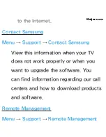 Предварительный просмотр 267 страницы Samsung TV E-Manual