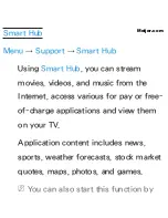 Предварительный просмотр 284 страницы Samsung TV E-Manual