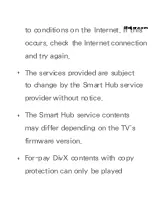 Предварительный просмотр 287 страницы Samsung TV E-Manual