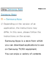 Предварительный просмотр 340 страницы Samsung TV E-Manual