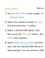 Предварительный просмотр 493 страницы Samsung TV E-Manual