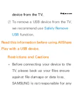 Предварительный просмотр 494 страницы Samsung TV E-Manual