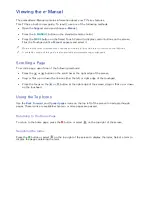 Preview for 8 page of Samsung TV Manual