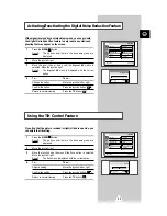 Предварительный просмотр 23 страницы Samsung TV Owner'S Instructions Manual