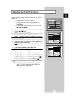 Предварительный просмотр 31 страницы Samsung TV Owner'S Instructions Manual