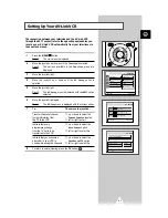 Предварительный просмотр 41 страницы Samsung TV Owner'S Instructions Manual