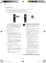 Предварительный просмотр 12 страницы Samsung TW-J5500 User Manual