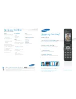 Samsung TwoStep SCH-R470 Series Specifications preview