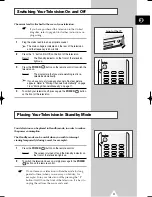 Preview for 11 page of Samsung TX-15X5F Owner'S Instructions Manual