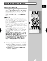 Preview for 35 page of Samsung TX-15X5F Owner'S Instructions Manual