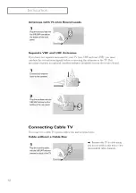 Предварительный просмотр 12 страницы Samsung TX-P2665W, TX-P2766, TX-P3066W, TX-P3266, TX-P2664W, TX-P2734, TX-P3064W,... Owner'S Instructions Manual