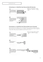 Предварительный просмотр 13 страницы Samsung TX-P2665W, TX-P2766, TX-P3066W, TX-P3266, TX-P2664W, TX-P2734, TX-P3064W,... Owner'S Instructions Manual