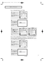 Preview for 57 page of Samsung TX P3064W Owner'S Instructions Manual