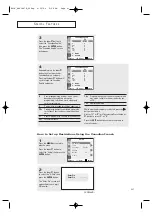 Preview for 61 page of Samsung TX P3064W Owner'S Instructions Manual