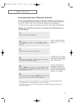 Preview for 63 page of Samsung TX P3064W Owner'S Instructions Manual