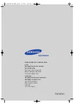 Preview for 68 page of Samsung TX P3064W Owner'S Instructions Manual