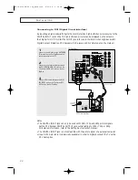 Предварительный просмотр 22 страницы Samsung TX-P3076WH Owner'S Instructions Manual