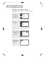 Предварительный просмотр 28 страницы Samsung TX-P3076WH Owner'S Instructions Manual