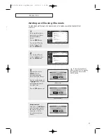 Предварительный просмотр 31 страницы Samsung TX-P3076WH Owner'S Instructions Manual