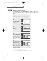 Предварительный просмотр 34 страницы Samsung TX-P3076WH Owner'S Instructions Manual