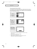 Предварительный просмотр 36 страницы Samsung TX-P3076WH Owner'S Instructions Manual