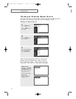 Предварительный просмотр 44 страницы Samsung TX-P3076WH Owner'S Instructions Manual