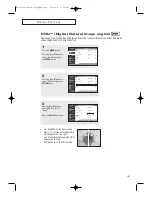 Предварительный просмотр 49 страницы Samsung TX-P3076WH Owner'S Instructions Manual