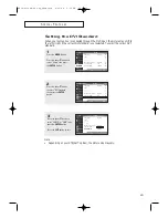 Предварительный просмотр 69 страницы Samsung TX-P3076WH Owner'S Instructions Manual